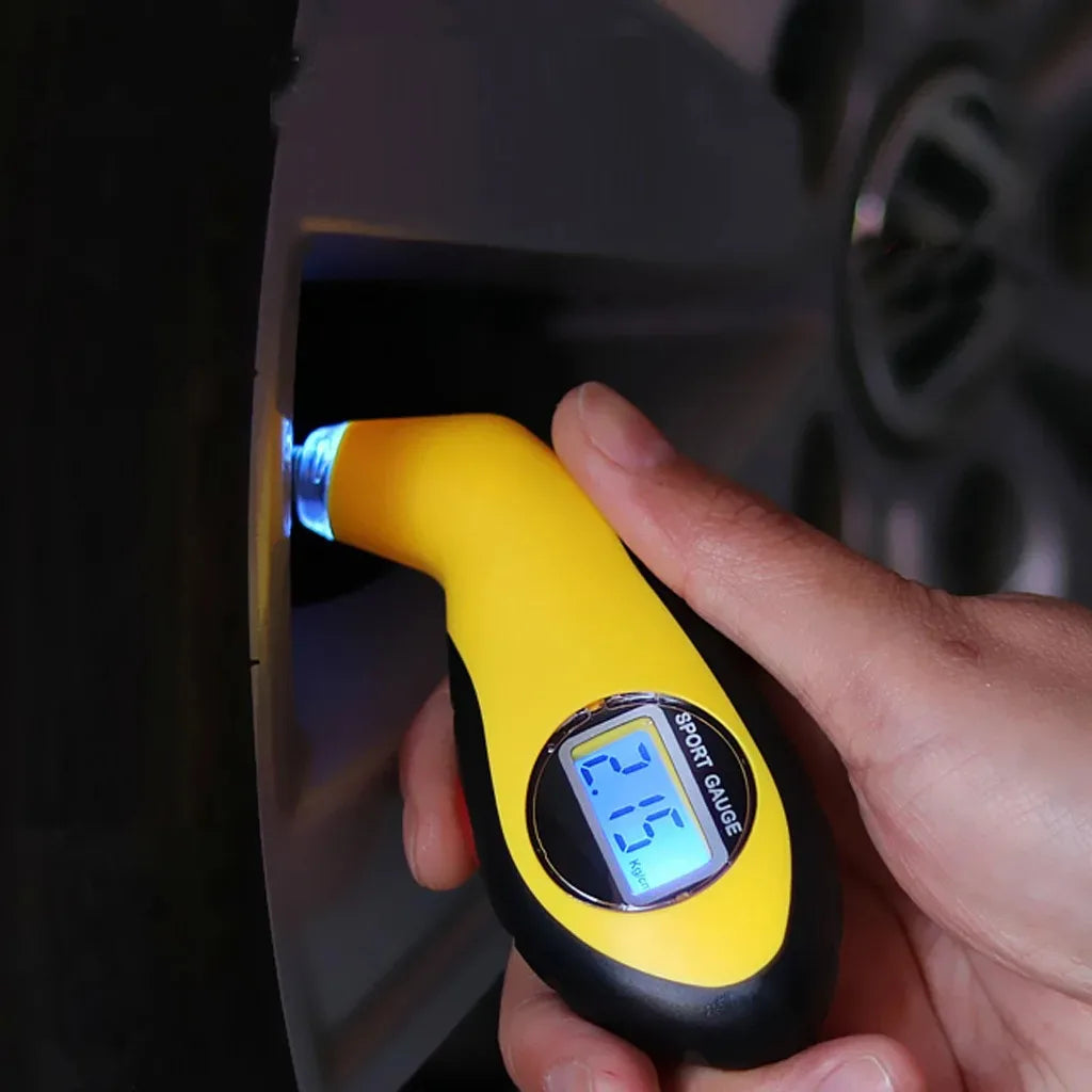 Digital Tyre Pressure Gauge 0–150 PSI LCD | Car Bike Truck Tyre Pressure Gauge SPOT