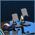 Foldable Desktop Phone & Tablet Stand – Universal Holder Phone & Tablet Stand SPOT Black