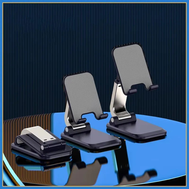Foldable Desktop Phone & Tablet Stand – Universal Holder Phone & Tablet Stand SPOT Black