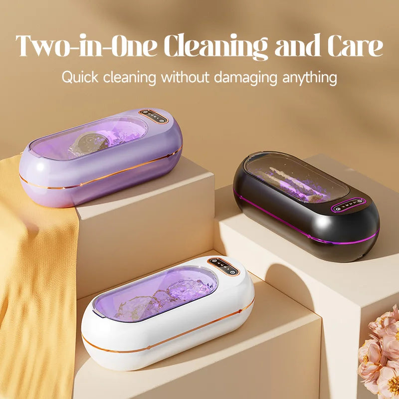 45kHz Ultrasonic Cleaner – Jewelry, Glasses & Watches Sonic Bath Ultrasonic Cleaner SPOT