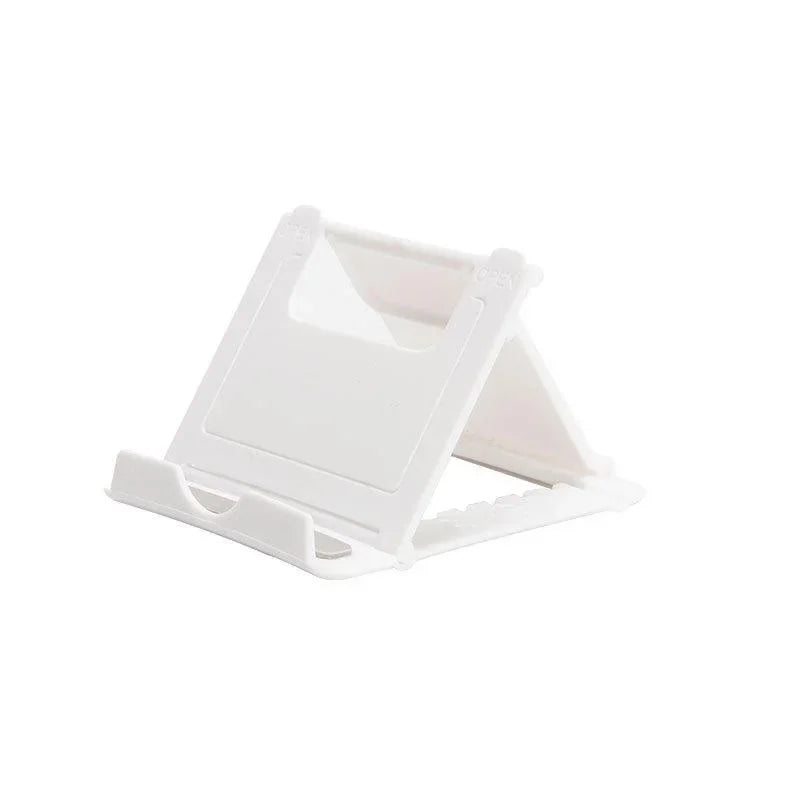 Foldable Phone & Tablet Stand – Portable Desk Holder Phone Tablet Stand SPOT white
