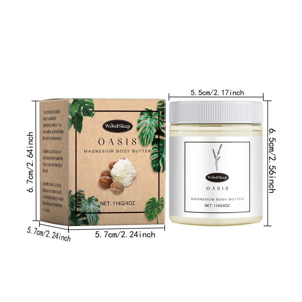OceAura Magnesium Body Butter – Shea Butter Moisturizing Cream Body Butter Cream SPOT