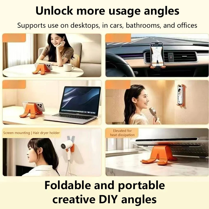Foldable Silicone Phone & Tablet Stand – Multi-Angle Holder Phone & Tablet Stand SPOT