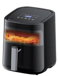 DUTRIEUX Large Capacity Smart Air Fryer Oven – Visual Window Smart Air Fryer Oven SPOT 4L touch screen mode EU