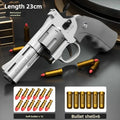 ZP5 Revolver Soft Dart Toy Gun – CS Battle Pistol, Ages 14+ Soft Dart Toy Gun SPOT 357-Grey-23cm