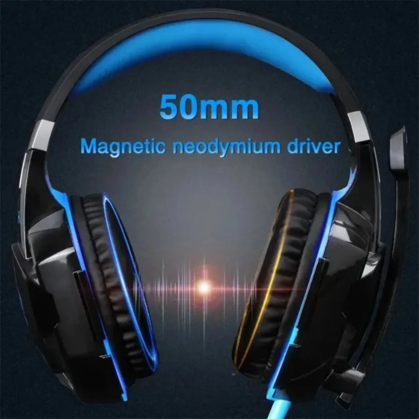 VIKEFON G2000 Wired Gaming Headset – 50mm Driver & LED Wired Gaming Headset SPOT