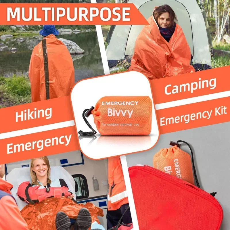 Thermal Emergency Sleeping Bag – Waterproof Survival Bivy Sack Survival Bivy Sack SPOT