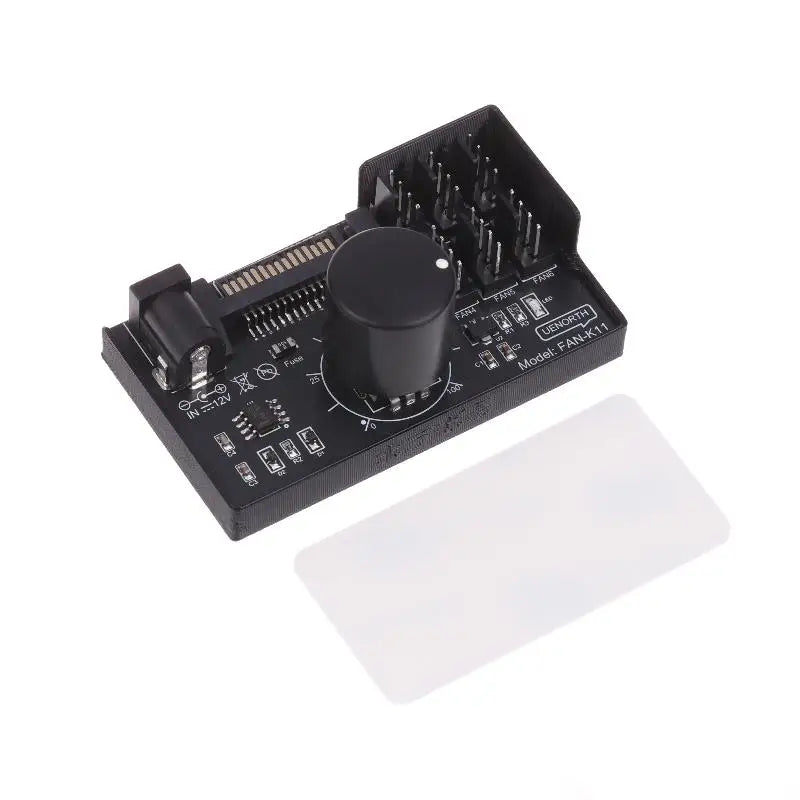 PWM Fan Speed Controller Hub – 4 & 6 Way SATA 4-Pin 60W PWM Fan Hub Controller SPOT 6-Way