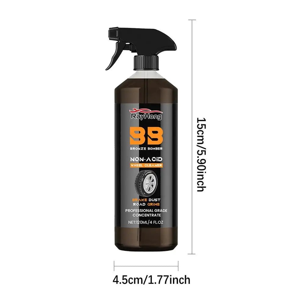 120ml Car Wheel Iron Remover & Rust Cleaner | Car Detailing Wheel Iron Remover SPOT