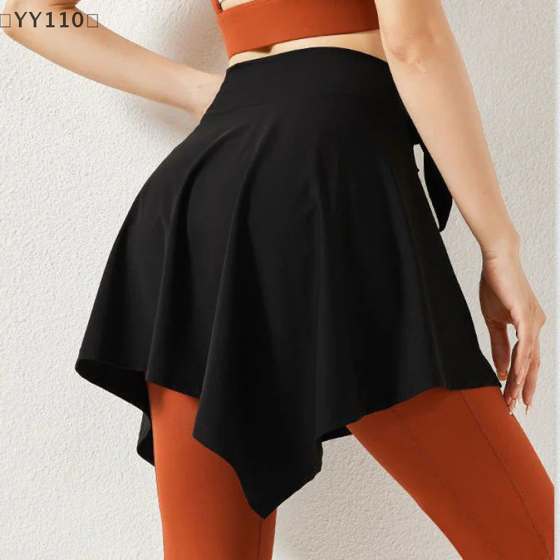 Women's Yoga Wrap Skirt – Sports Cover-Up for Dance & Tennis Active Wrap Skirt SPOT