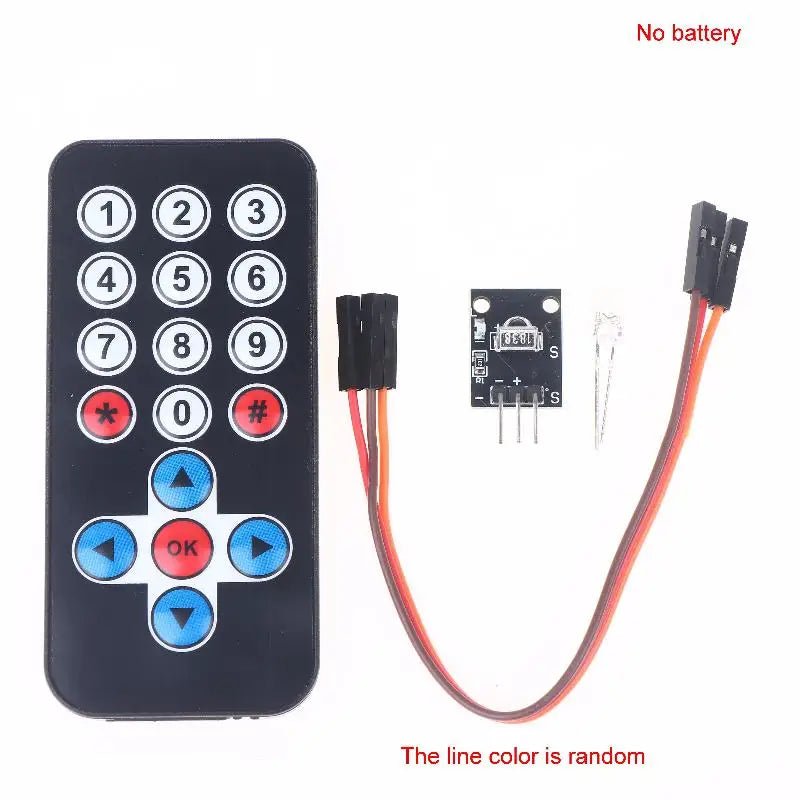 HX1838 IR Remote Control & Receiver Module Kit for Arduino DIY IR Receiver Module Kit SPOT A1