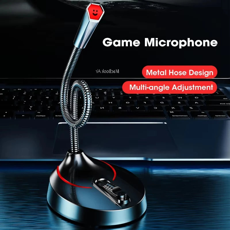 Mini 3.5mm Wired Condenser Microphone for PC & Laptop Condenser Microphone SPOT