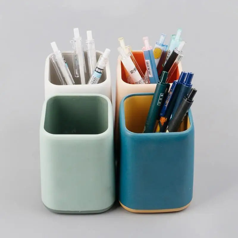 Kawaii Plastic Pen Holder – Waterproof Desk Organizer Desk Pen Holder SPOT