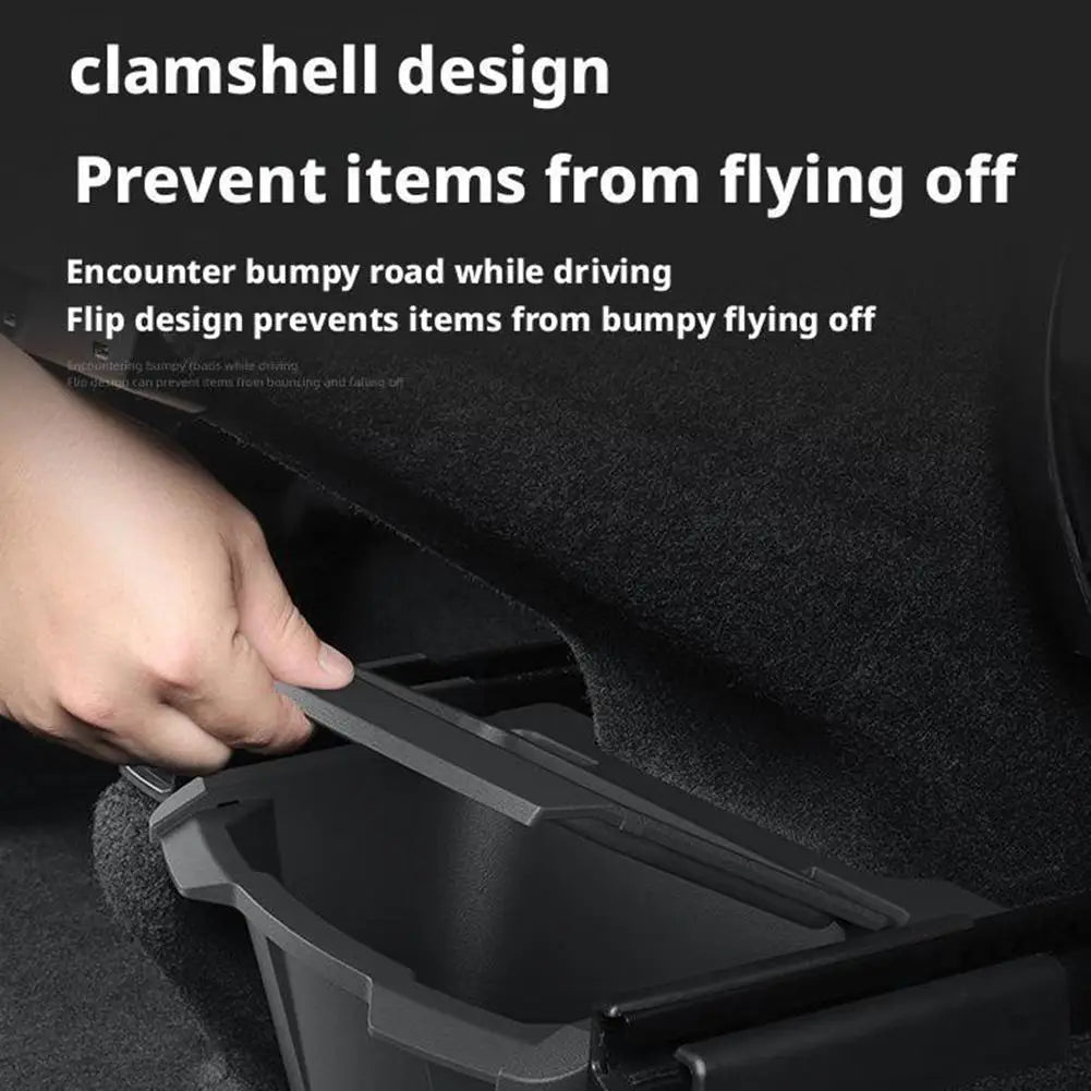 Tesla Model Y 2025 Juniper Rear Armrest Storage Box Tray Car Armrest Organizer SPOT