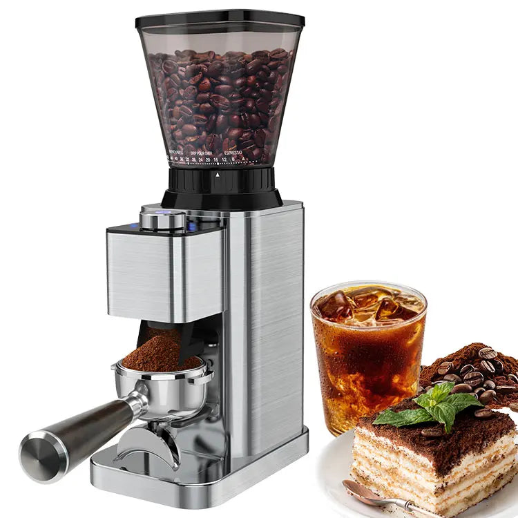 Auto Conical Burr Coffee Grinder 250g LED Display 150W Burr Coffee Grinder SPOT