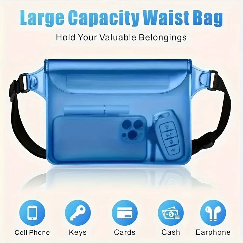 Waterproof Waist Bag – Adjustable Belt Bag for Beach & Sports Waterproof Waist Bag SPOT