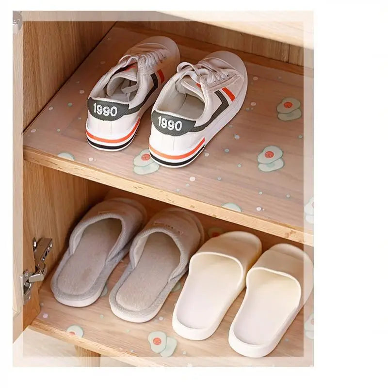 Anti-Slip EVA Cabinet Liner – Waterproof Non-Adhesive Roll Shelf Liner SPOT