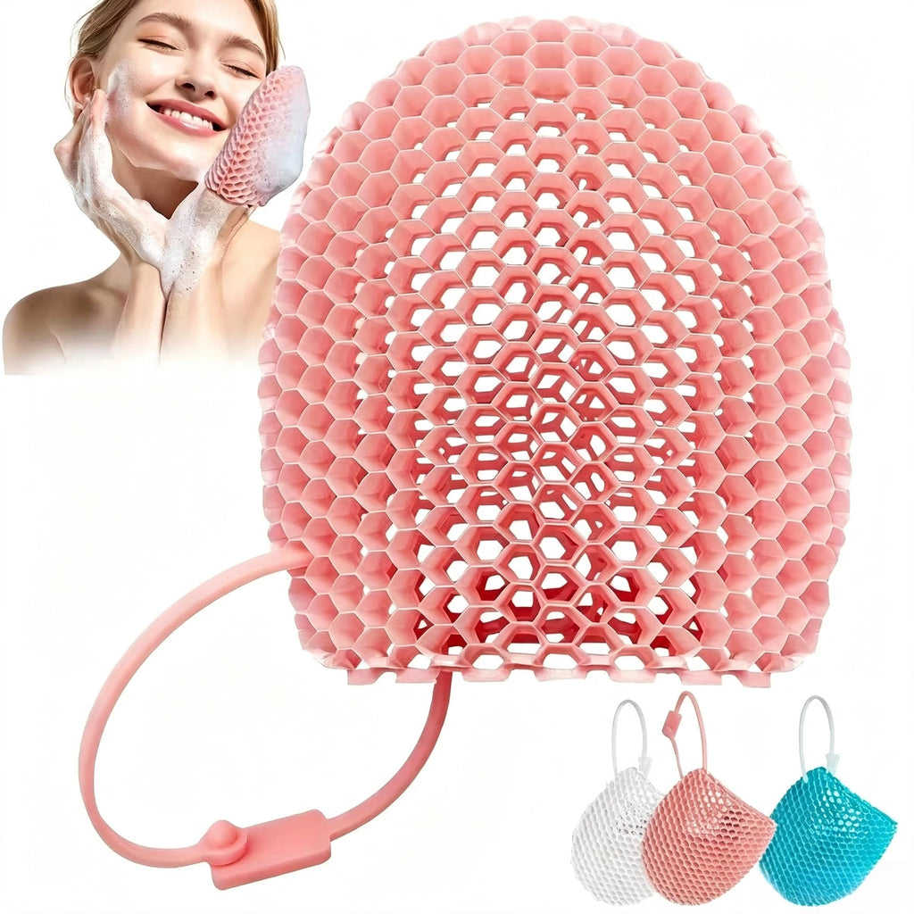 Honeycomb Exfoliating Glove – Deep Cleansing Shower Mitt Exfoliating Shower Mitt SPOT