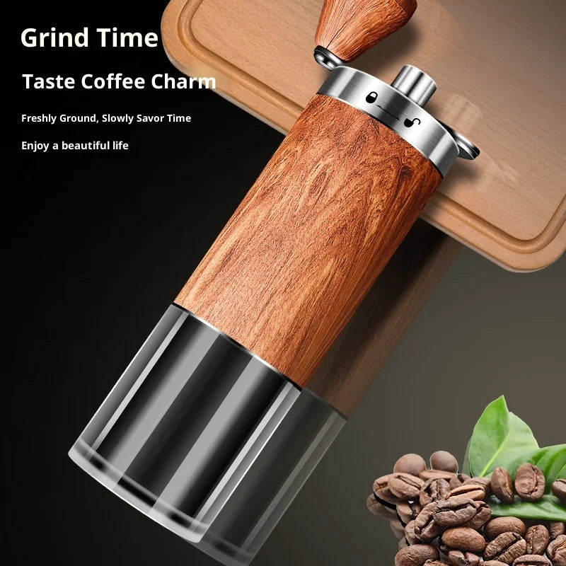 DUTRIEUX Manual Coffee Grinder – 304 Stainless Steel, 30g Manual Coffee Grinder SPOT