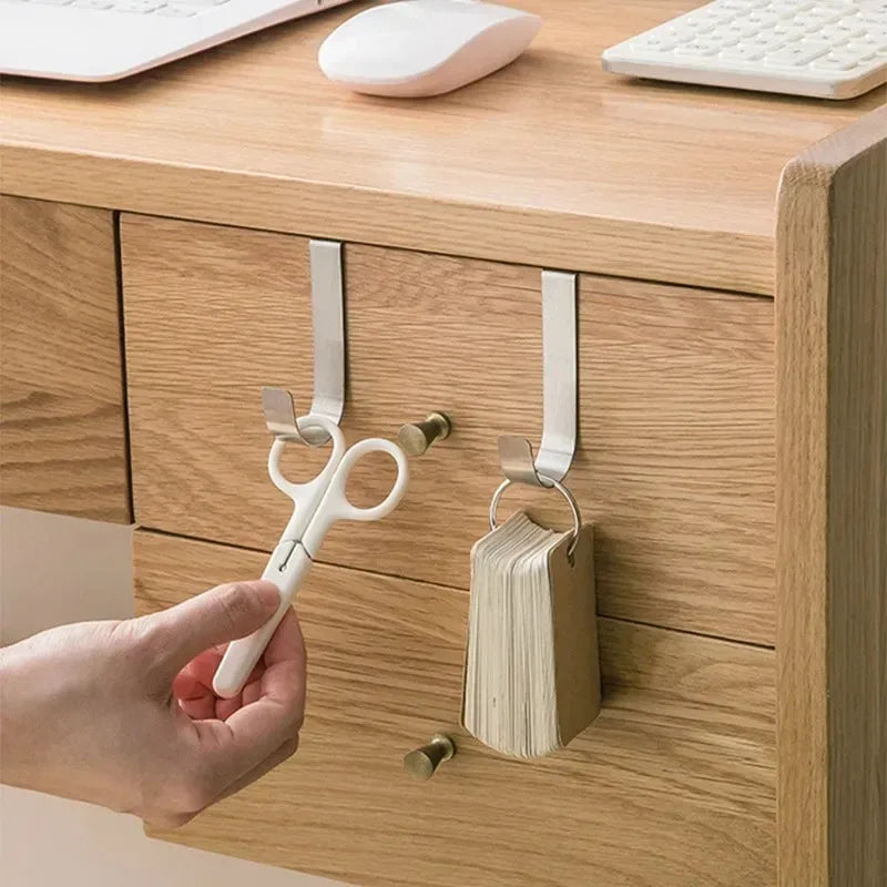 Stainless Steel Door Back Hook Rack – Multi-Purpose Hanger Door Hook Rack SPOT