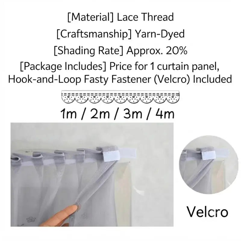 White Lace Valance Curtain – Cherry Floral Vintage Kitchen Lace Valance Curtain SPOT