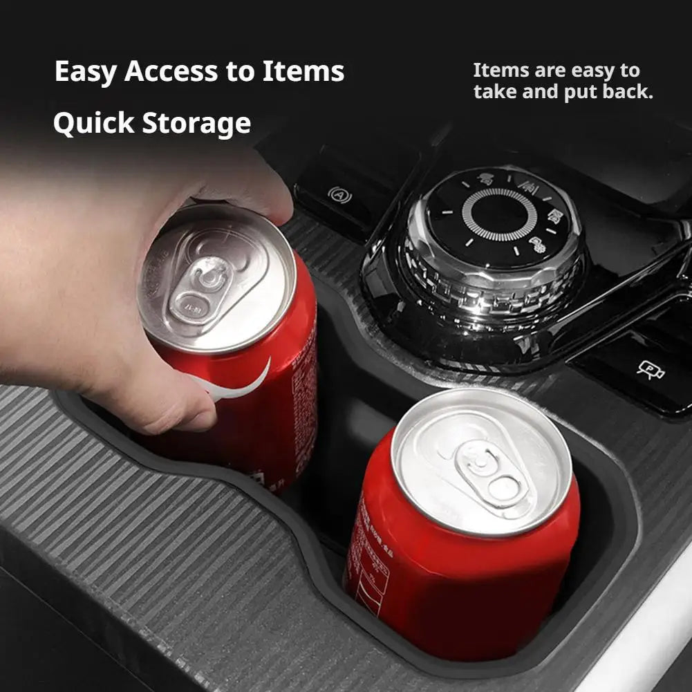 Silicone Cup Holder for Jetour T1 & Freedom Console Storage Car Console Organizer SPOT