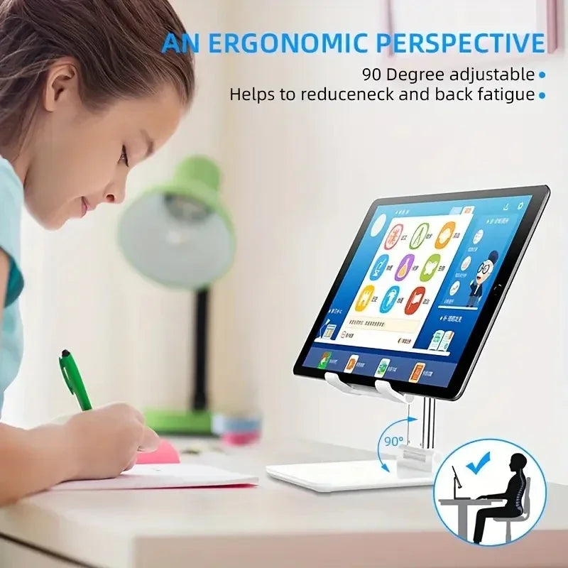 Foldable Desktop Phone & Tablet Stand – Universal Adjustable Holder Phone & Tablet Stand SPOT