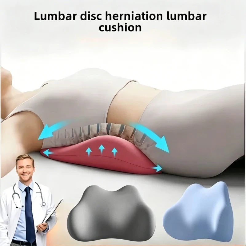 Memory Foam Lumbar Support Pillow – Office Chair & Bed Cushion Lumbar Support Cushion SPOT