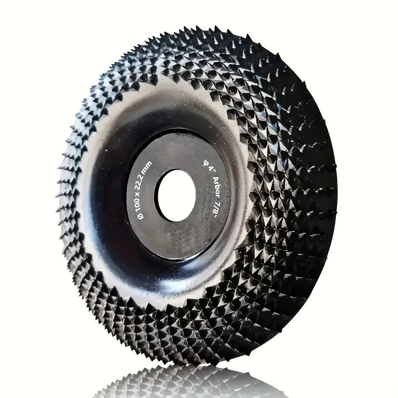 4-Inch Tungsten Carbide Wood Carving Grinding Wheel Disc Wood Grinding Disc SPOT