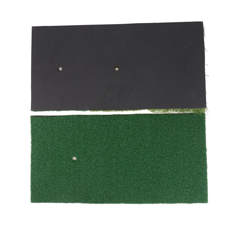 Golf Hitting Mat 30×60cm – 3-Zone Artificial Turf Practice Pad Golf Practice Mat SPOT