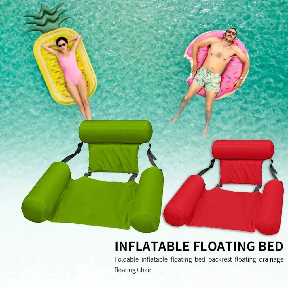 Inflatable Water Hammock Pool Float Lounger for Adults Inflatable Pool Float SPOT