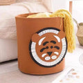 Cute Elephant Felt Storage Basket – Large Laundry Hamper Felt Storage Basket SPOT A3
