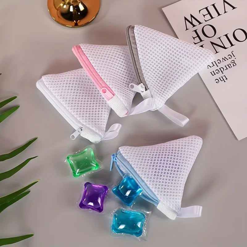 Mesh Laundry Bags for Socks & Small Items | Zipper 10x10cm Mesh Laundry Bag SPOT
