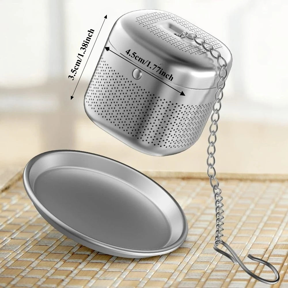 Extra Fine Mesh Tea Strainer with Extended Chain Hook Tea Strainer SPOT