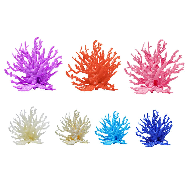 Artificial Coral Aquarium Decoration – PVC Fish Tank Ornament Aquarium Ornament SPOT