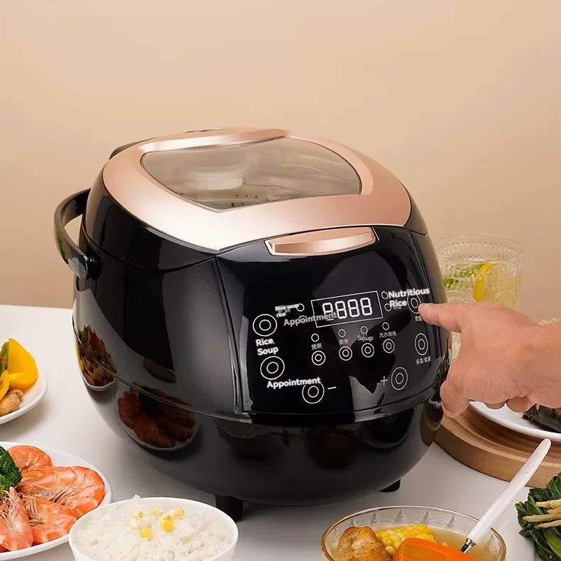 DUTRIEUX 5L Smart Rice Cooker – Ceramic Pot & Timer Smart Rice Cooker SPOT
