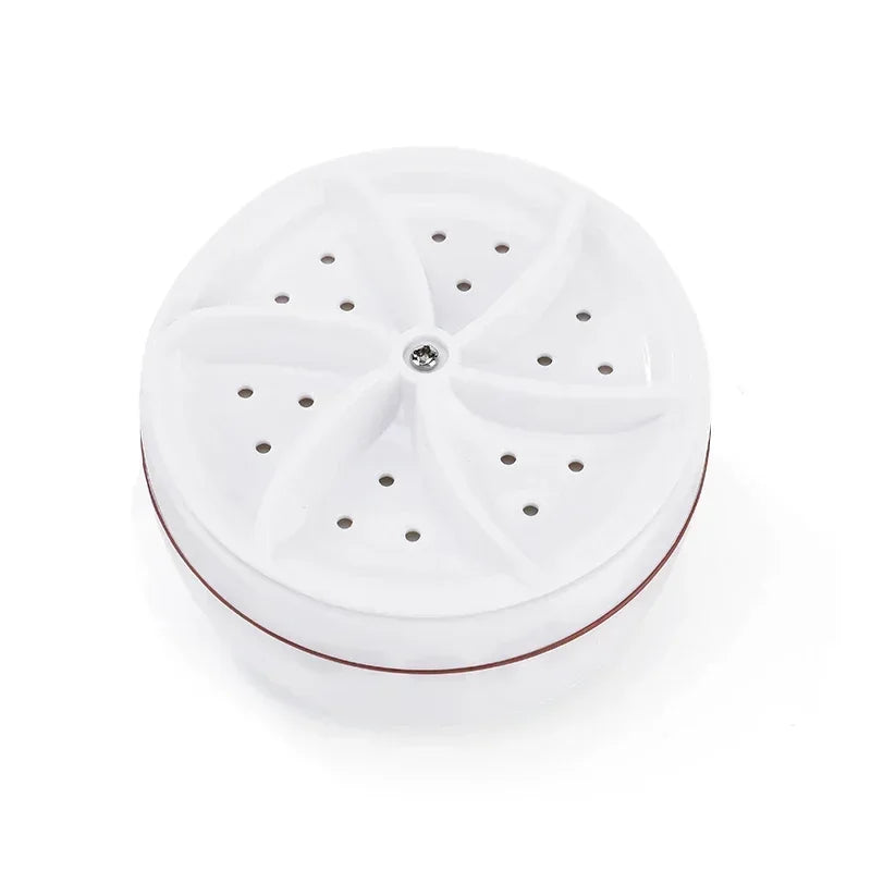 Portable Mini Turbo Bubble Washer – Compact Washing Machine Mini Washing Machine SPOT White USB Type-C