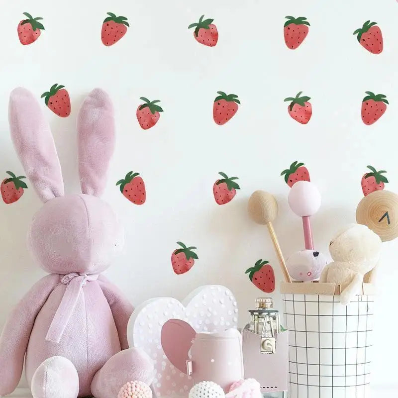 Cute Berry Self-Adhesive Wall Sticker – Sweet Room Decor Wall Decal Sticker SPOT
