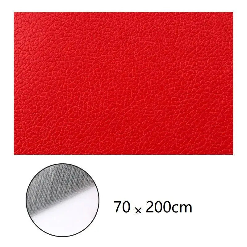 Self-Adhesive Leather Repair Patch Tape 70×200cm – DIY Fix Leather Repair Tape SPOT Red
