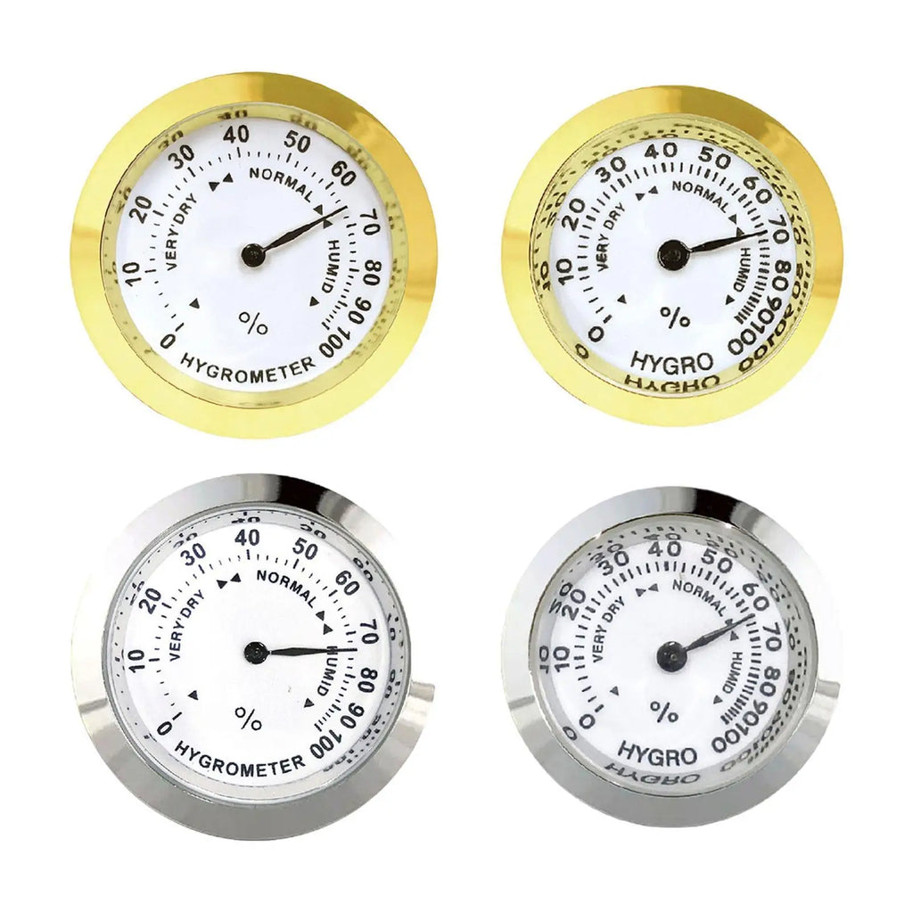 Analog Hygrometer Gauge – Zinc Alloy, No Battery Needed Analog Hygrometer SPOT