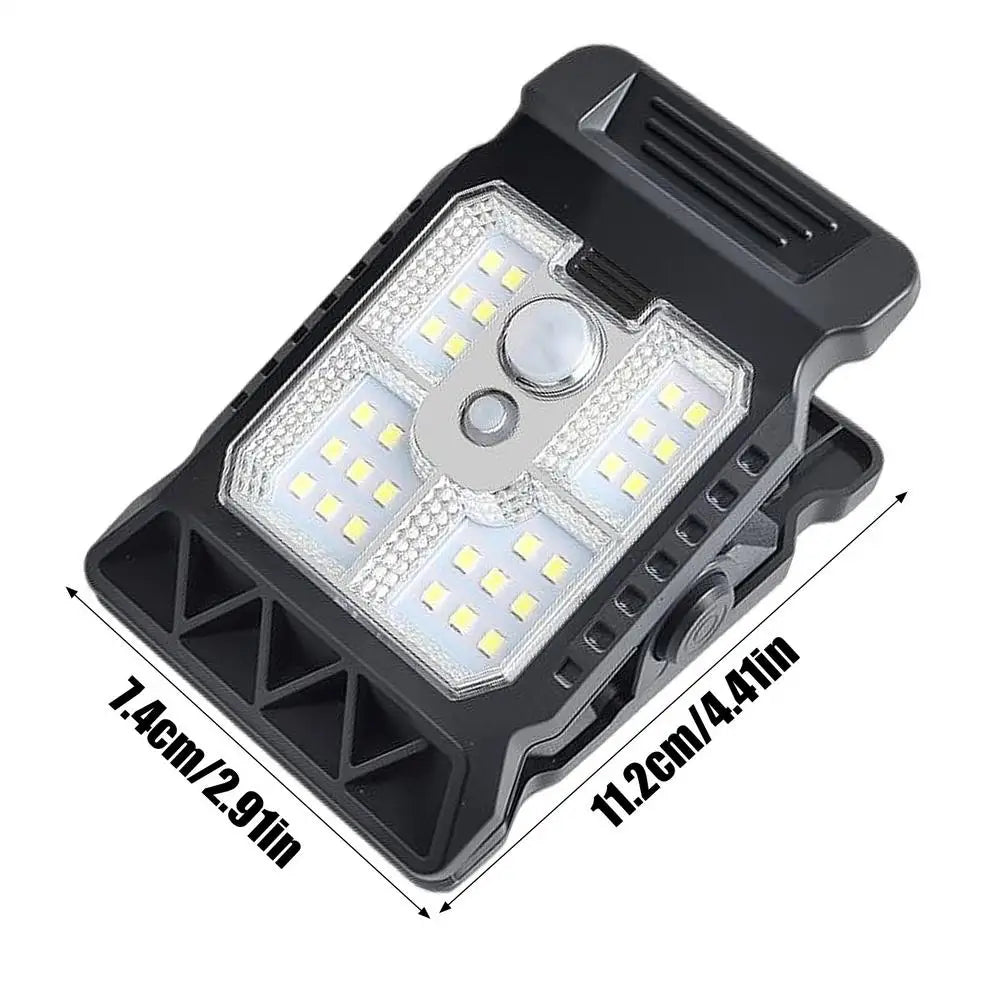 Clip-On Solar Motion Sensor Light – Waterproof LED/COB, 3 Modes Solar Motion Light SPOT LED model
