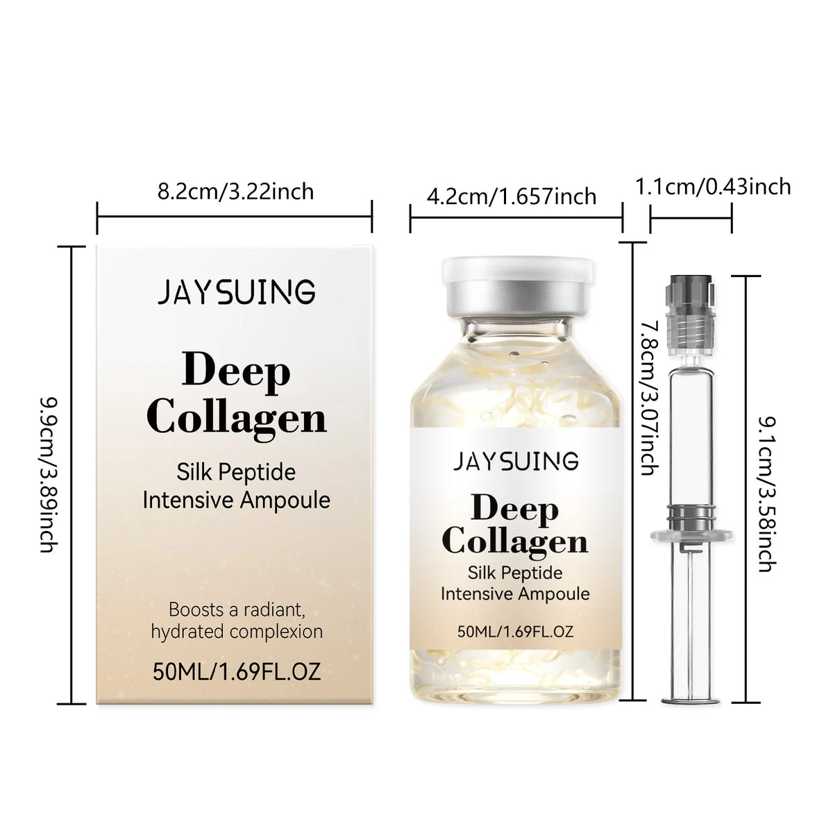 Eelhoe Collagen Silk Peptide Ampoule Serum – Firm & Hydrate Face Serum SPOT