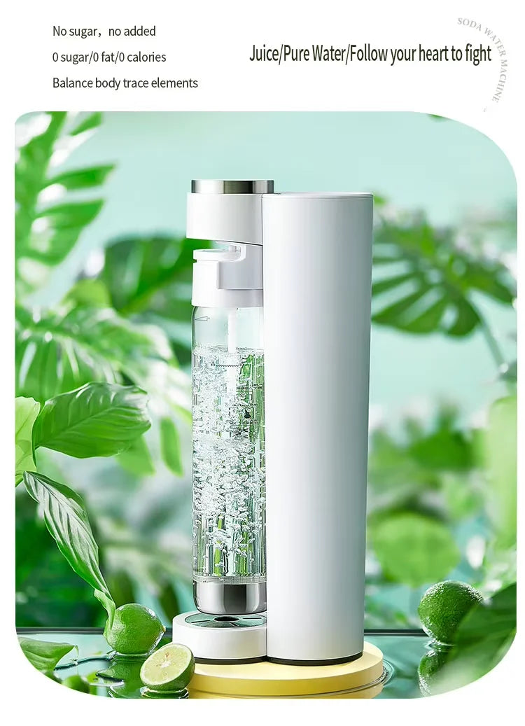 Desktop Soda Maker Machine – 1L Portable Sparkling Water Dispenser Soda Maker Machine SPOT