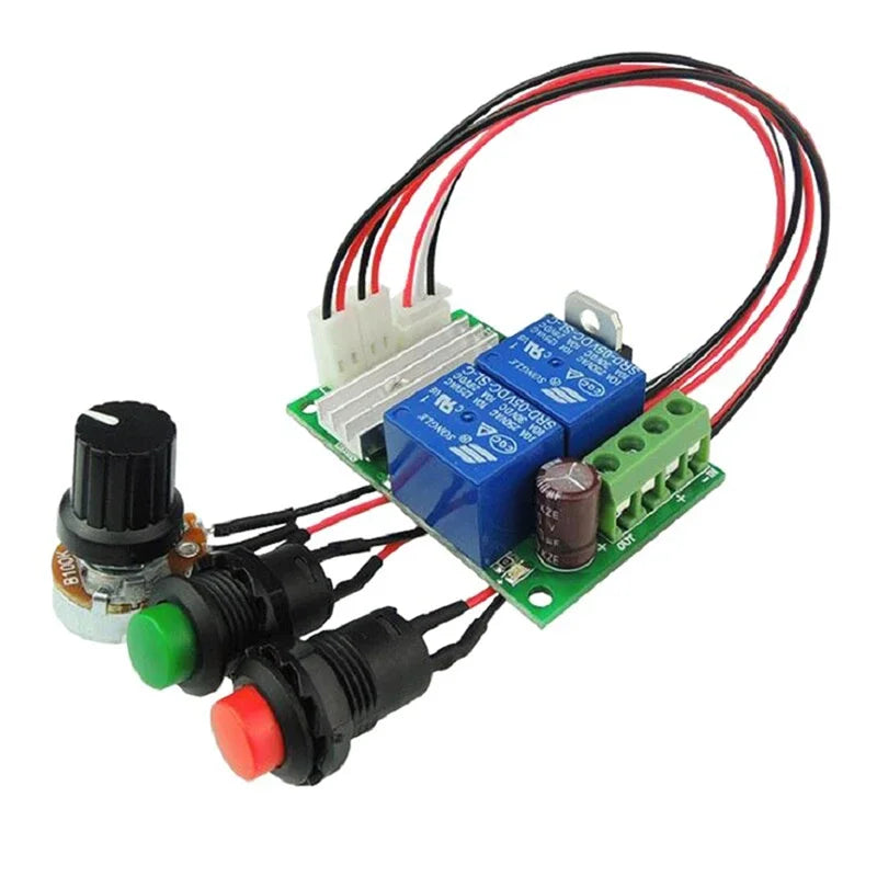 PWM DC Motor Speed Controller 6V–24V Forward Reverse Switch Motor Speed Controller SPOT