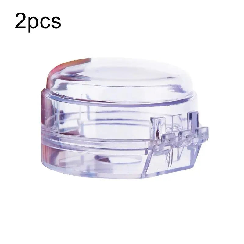 Gas Stove Knob Child Safety Cover – Heat-Resistant 2-Pack Child Safety Cover SPOT Transparent