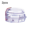 Gas Stove Knob Child Safety Cover – Heat-Resistant 2-Pack Child Safety Cover SPOT Transparent