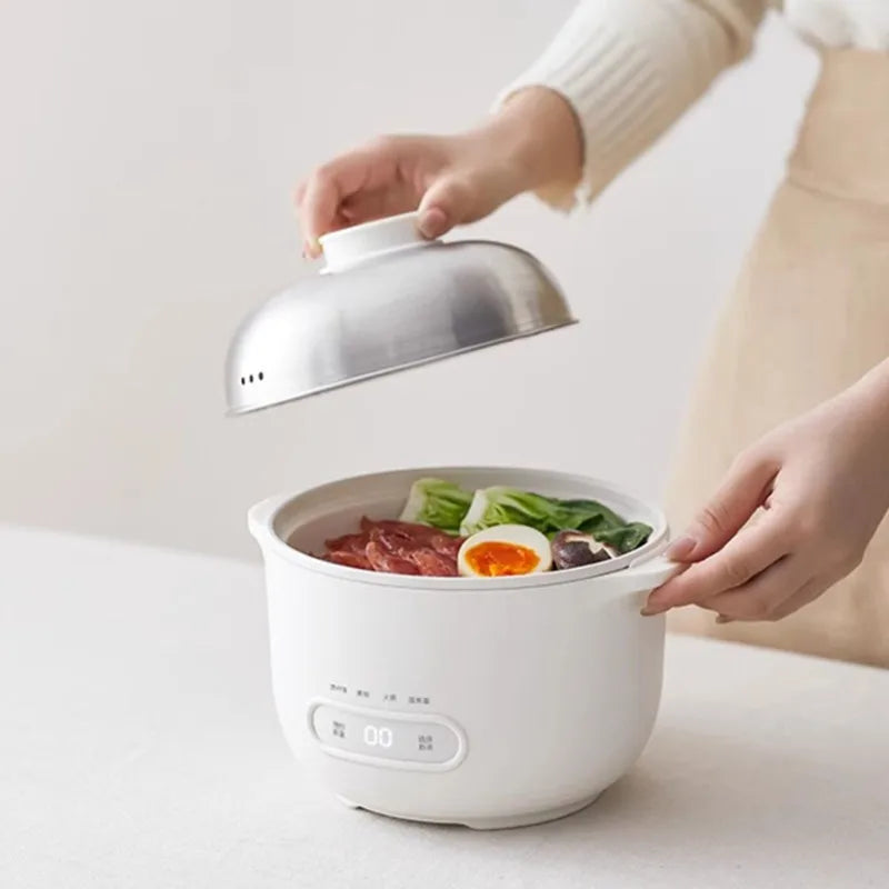 DUTRIEUX 1L Mini Rice Cooker – Stainless Steel 500W Mini Rice Cooker SPOT