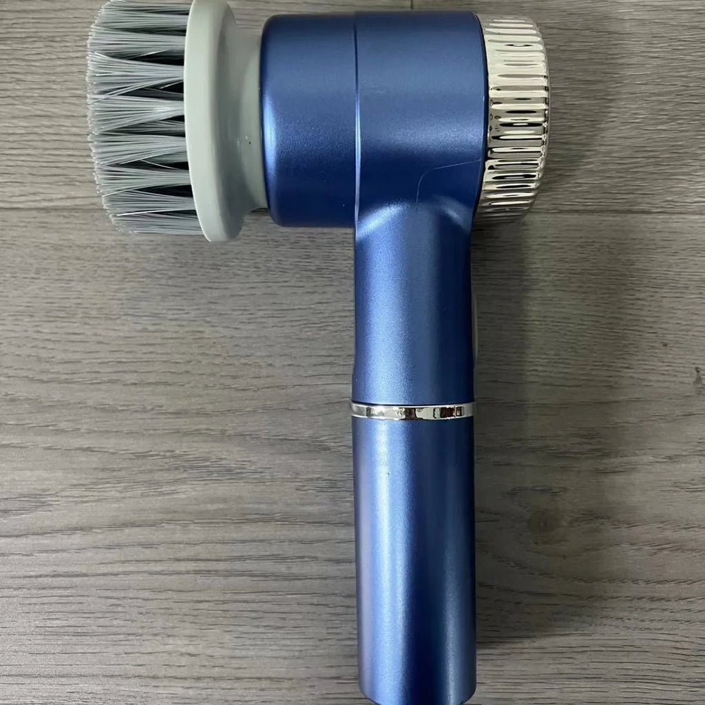Electric Handheld Cleaning Brush – Kitchen & Bath Scrubber Electric Cleaning Brush SPOT Brown CN