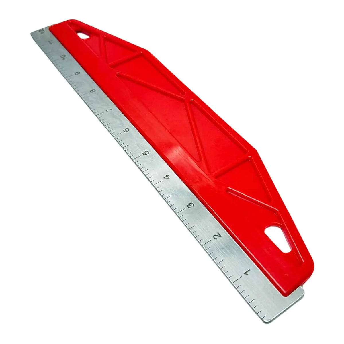 Wallpaper Squeegee Trimming Tool – Ergonomic, Built-In Scale Wallpaper Squeegee Tool SPOT Red