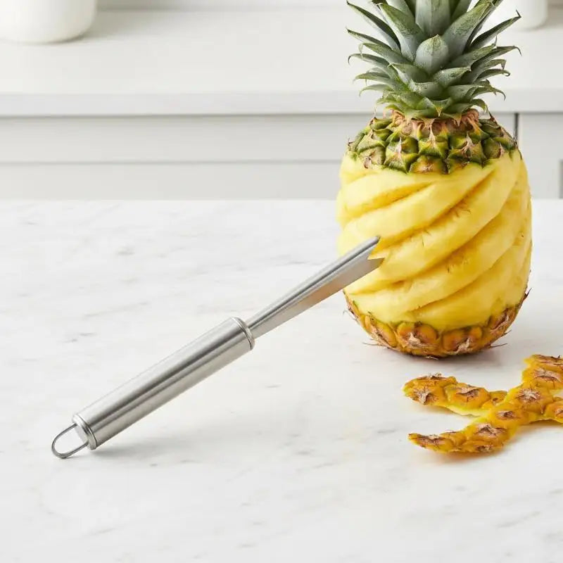 Stainless Steel Pineapple Eye Peeler – Sharp Fruit Tool Fruit Peeler Tool SPOT